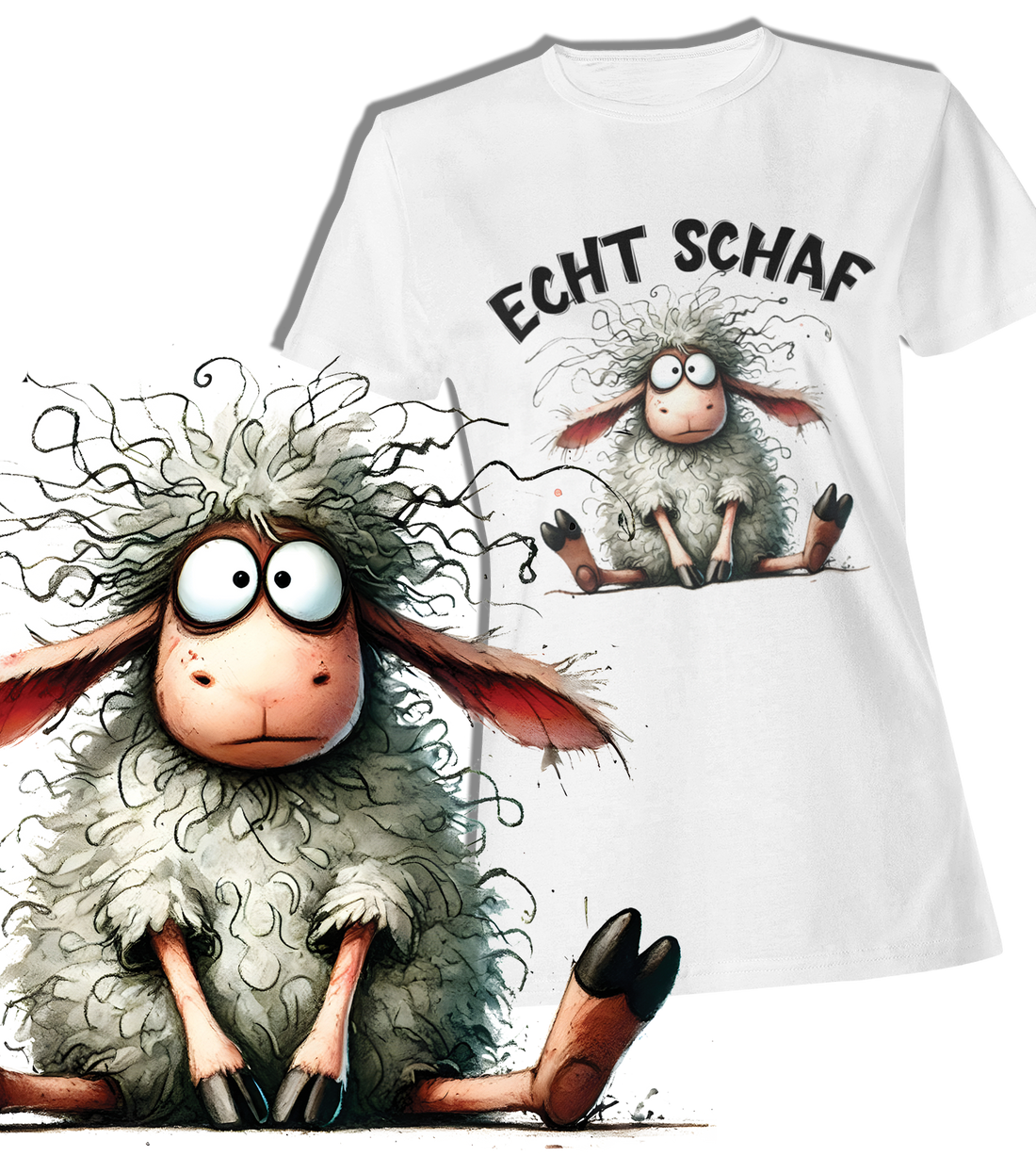 🐑 Echt Schaf – Wenn Flausch auf Frechheit trifft
