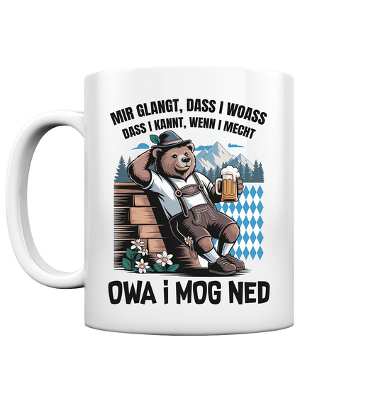 Owa i Mog ned - Tasse glossy