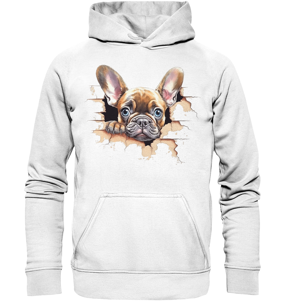 Französische Bulldogge - Basic Unisex Hoodie