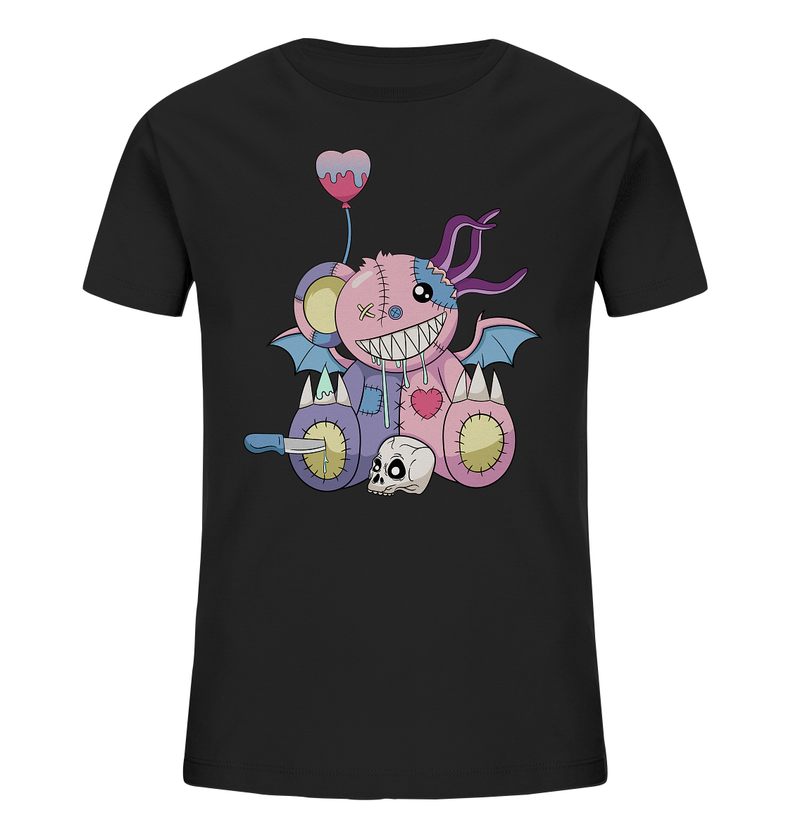 23-1134 Kawaii Teddy - Kids Organic Shirt
