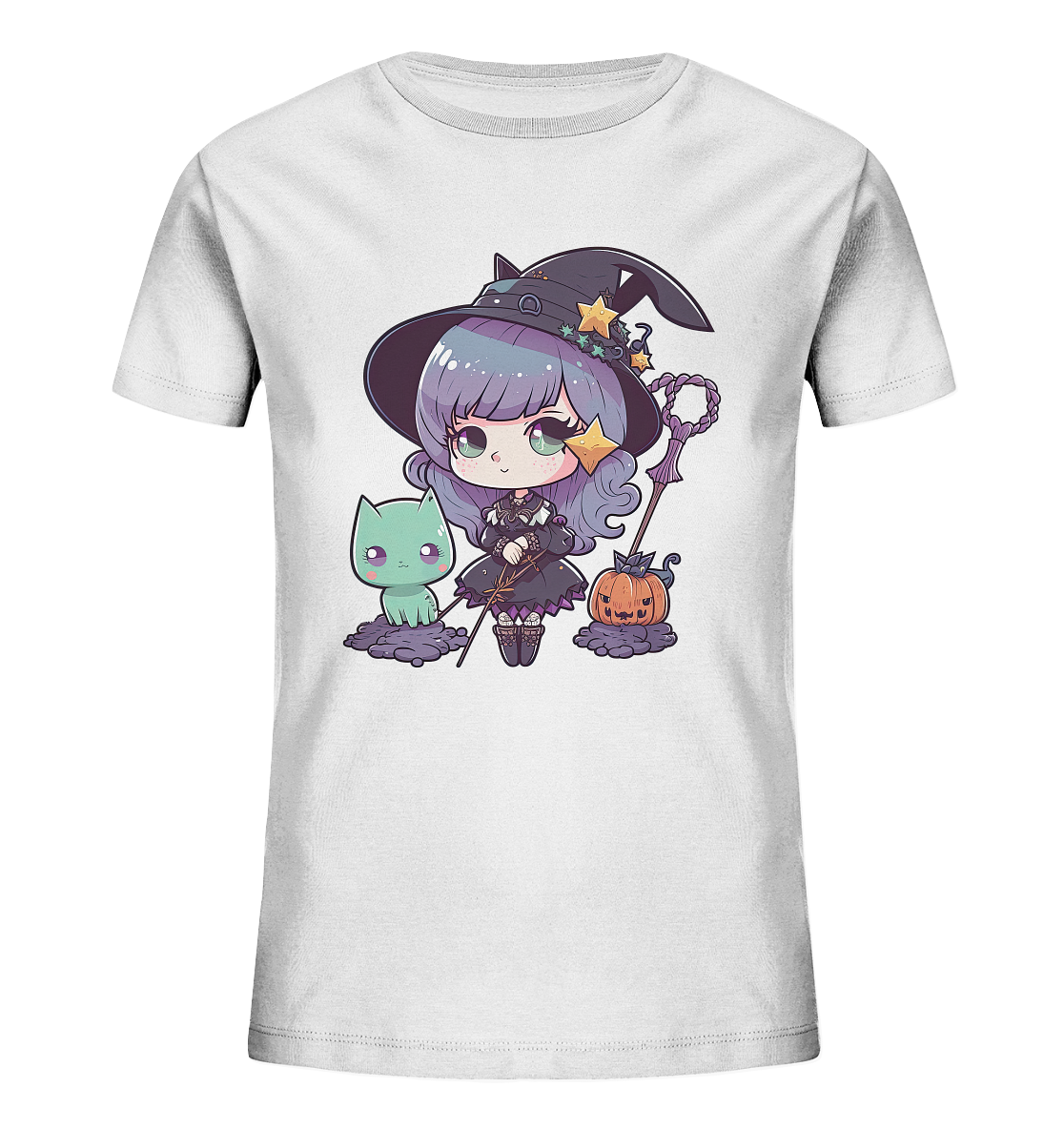 Cute Witch - Kids Organic Shirt