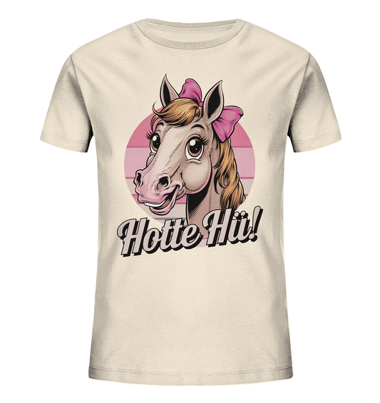 Hotte Hü! Zuckersüßes Pferdeshirt. - Kids Organic Shirt