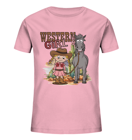Western Girl - Kids Organic Shirt