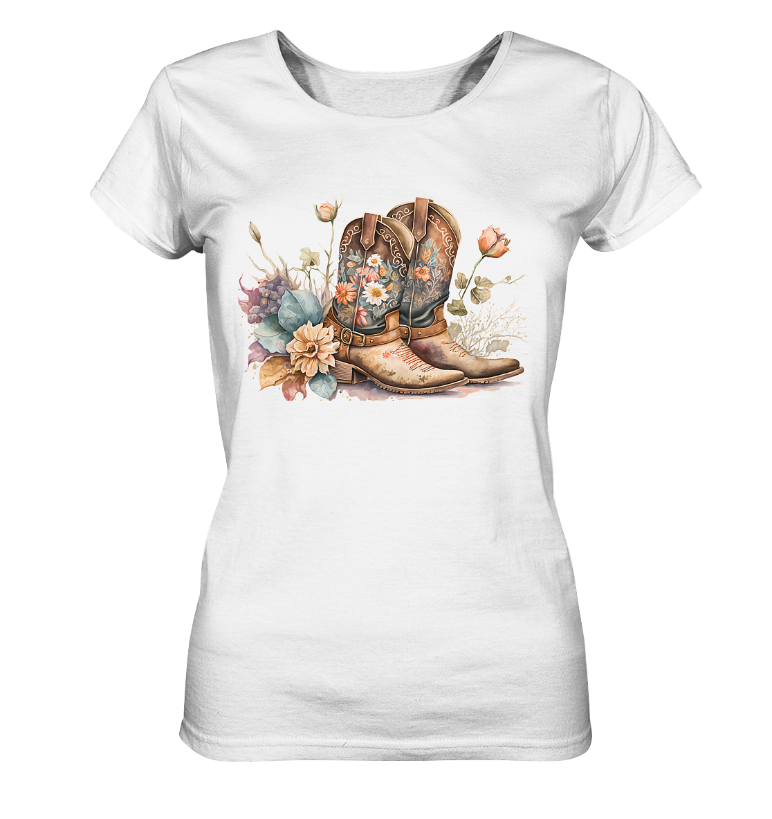 Western Boots - Ladies Organic Shirt
