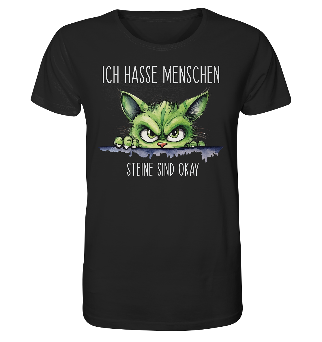 Ich hasse Menschen - Organic Shirt