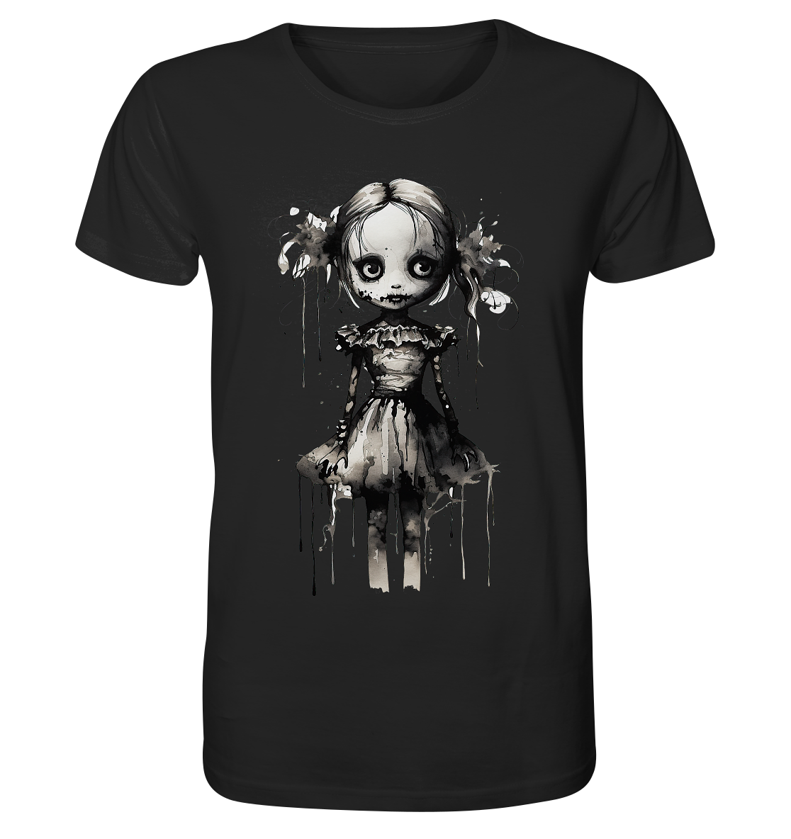 Creepy Goth Doll - Düster & Gothic - Organic Shirt