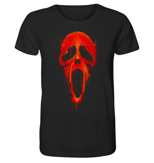 Bloody Screamy Skull  - Organic Shirt
