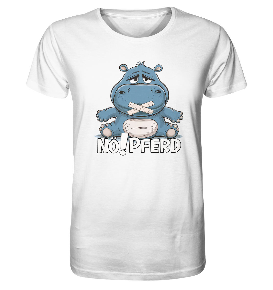 Nöpferd. Nilpferd - Organic Shirt