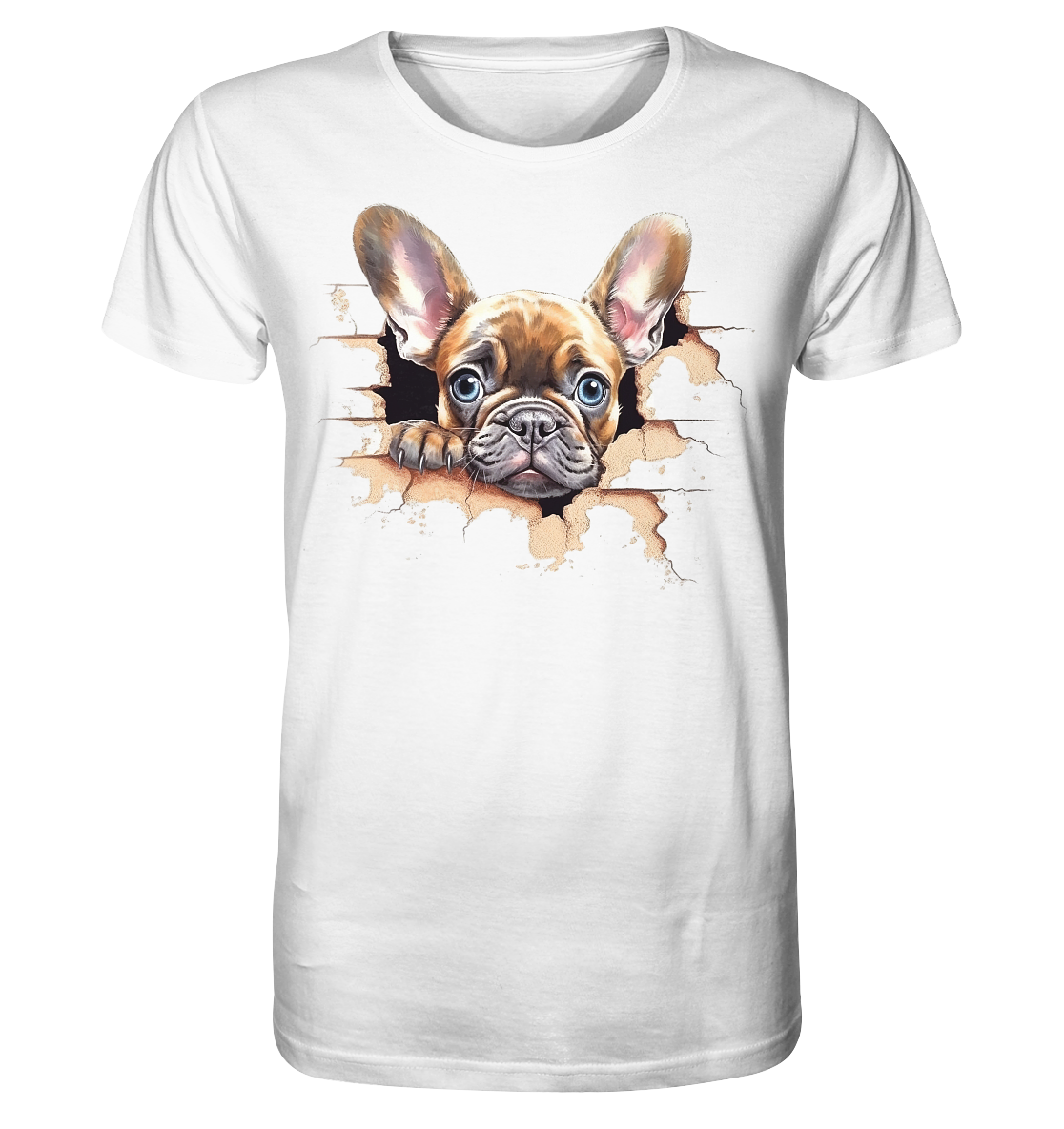 Französische Bulldogge - Organic Shirt