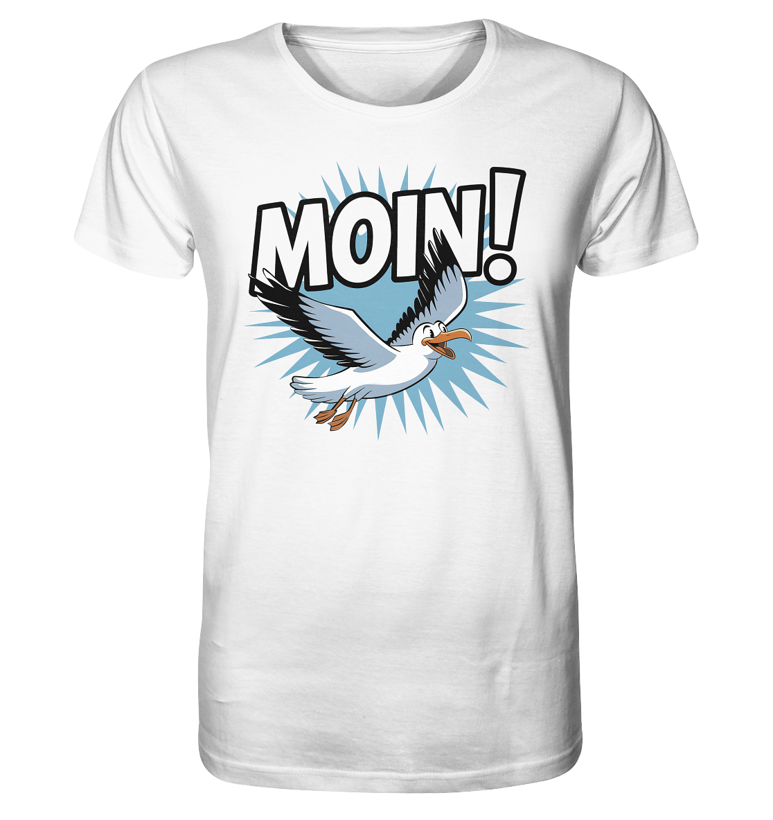 Moin! Guten Morgen aus dem Norden! - Organic Shirt