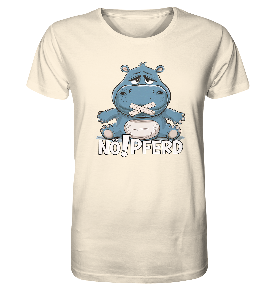 Nöpferd. Nilpferd - Organic Shirt