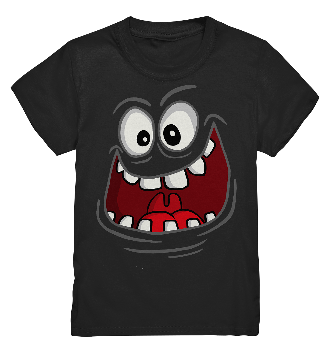 Monster Face. Lustiges Monster - Kids Premium Shirt