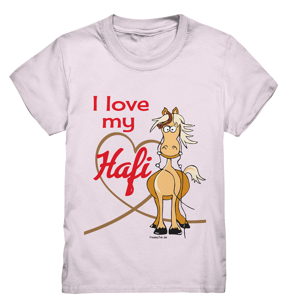 I love my Hafi. Haflinger - Kids Premium Shirt