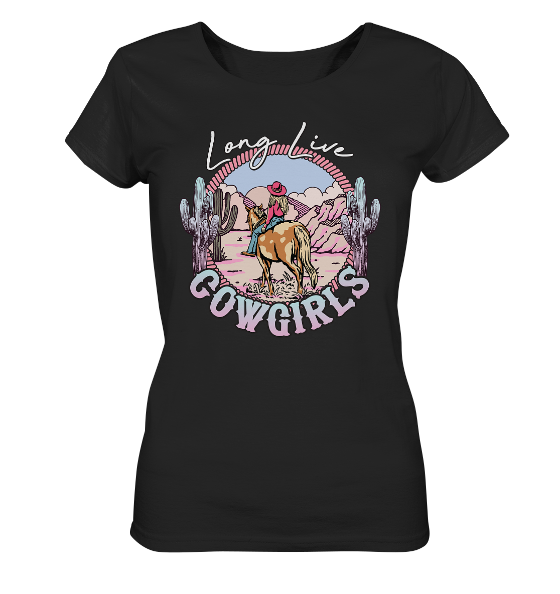 Long Live Cowgirl - Ladies Organic Shirt