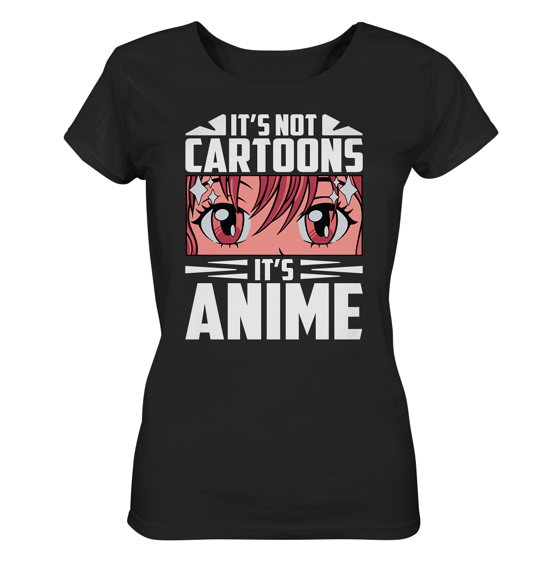 No Comic, it is Anime. Manga - Ladies Organic Basic Shirt