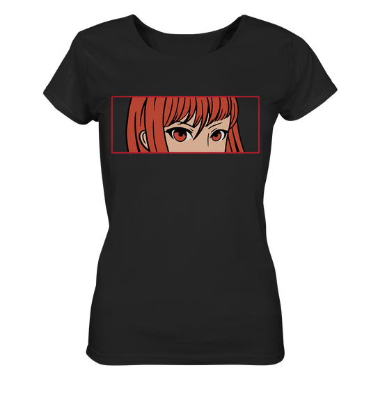 Red Anime Manga - Ladies Organic Shirt
