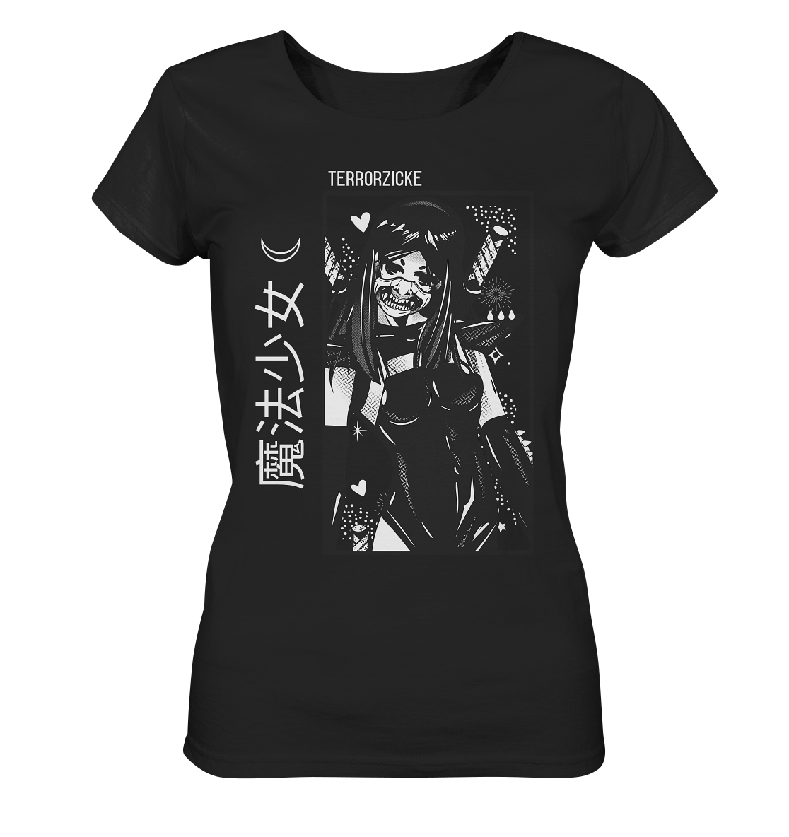 TerrorZicke Anime Samurai Manga - Ladies Organic Shirt