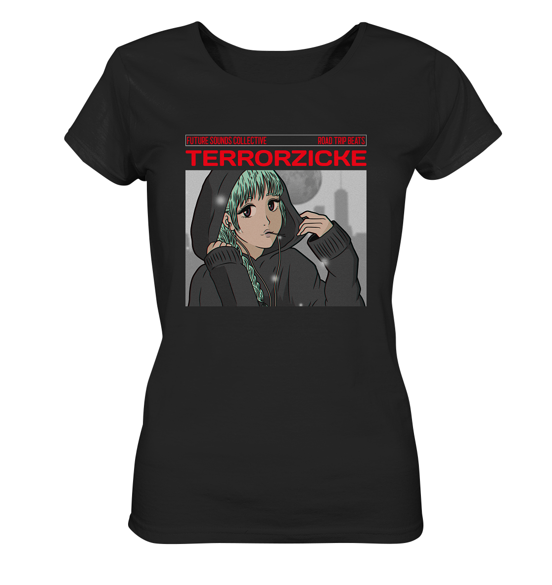 Terrorzicke Manga Comic - Ladies Organic Shirt