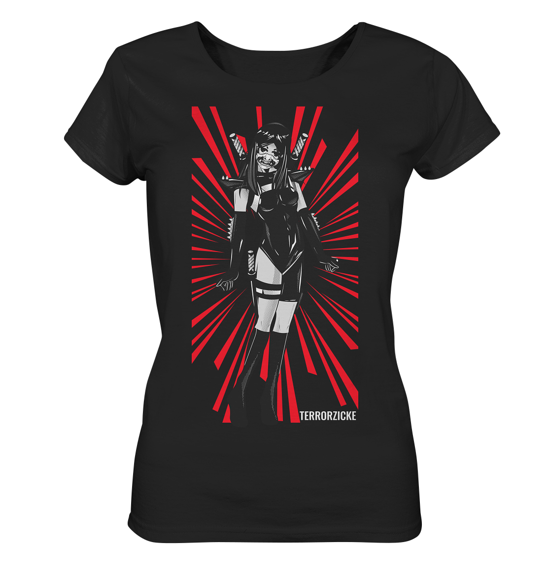 TerrorZicke Anime Samurai  - Ladies Organic Shirt