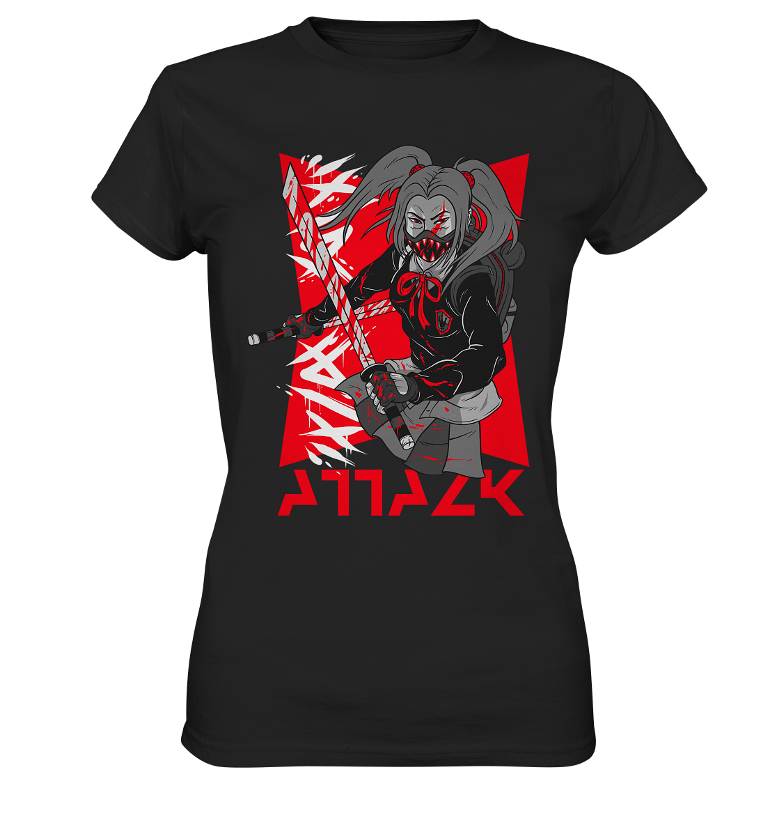 TerrorZicke Attack Manga Anime - Ladies Premium Shirt