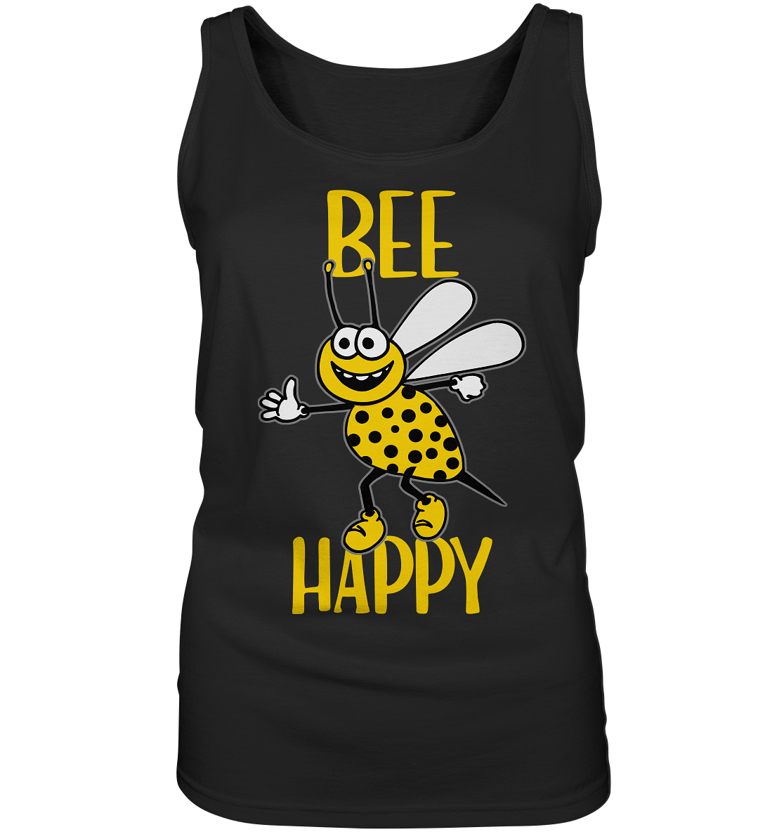 Bee happy! Biene..sei glücklich. - Ladies Tank-Top