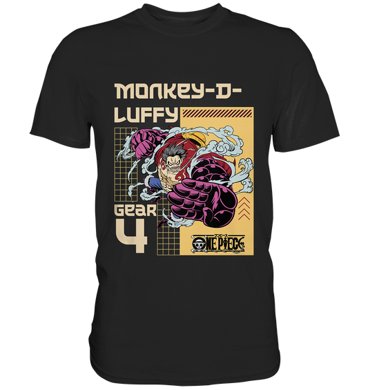 Monkey D Luffy. Japanese Anime - Premium Shirt