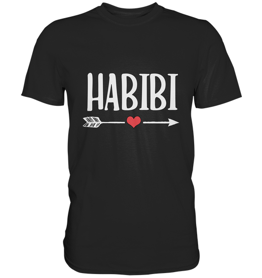 Arabisch: Habibi Schatz Liebling - Unisex Premium Shirt