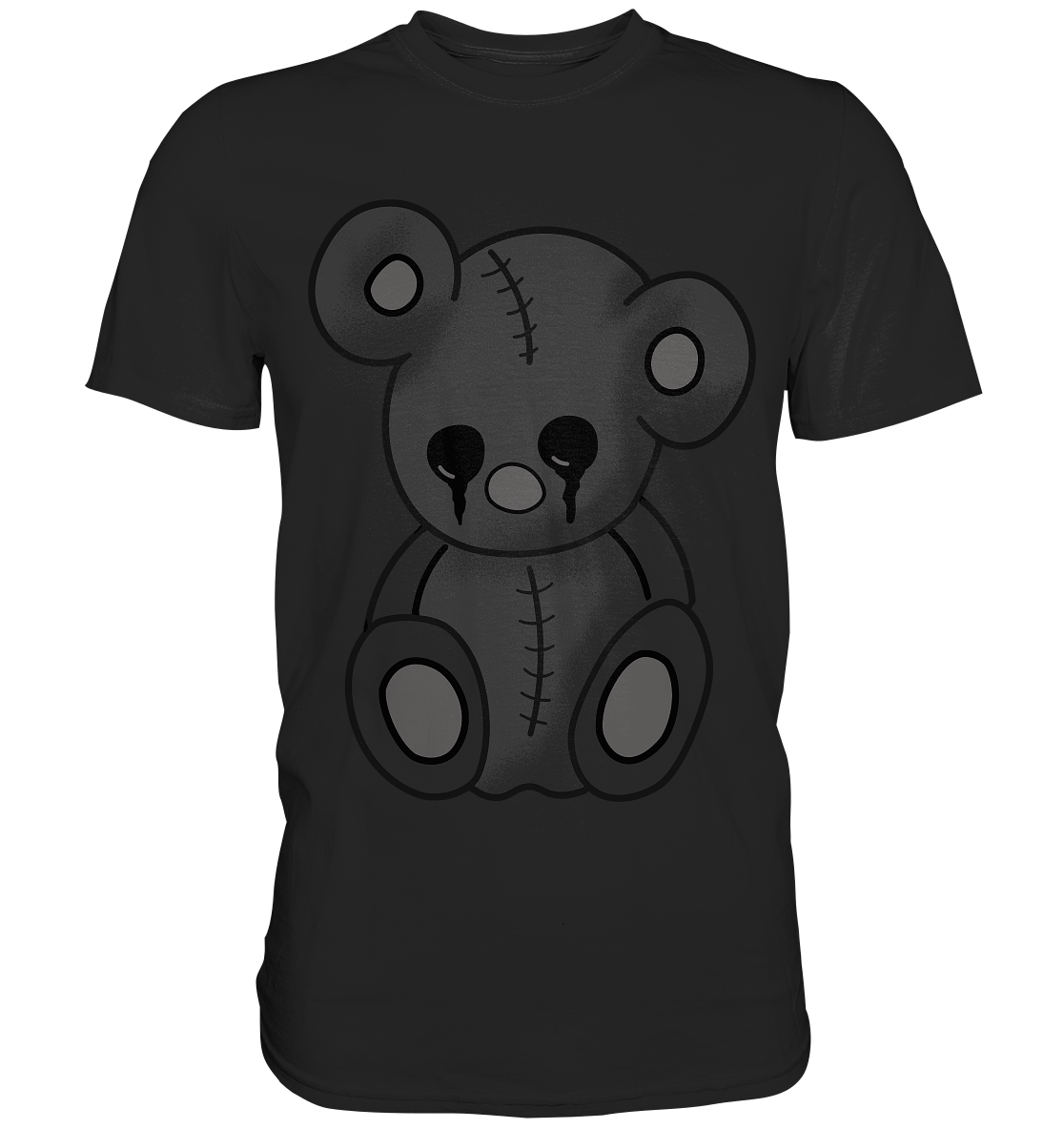 Trauriger Bär. Gothic - Premium Shirt