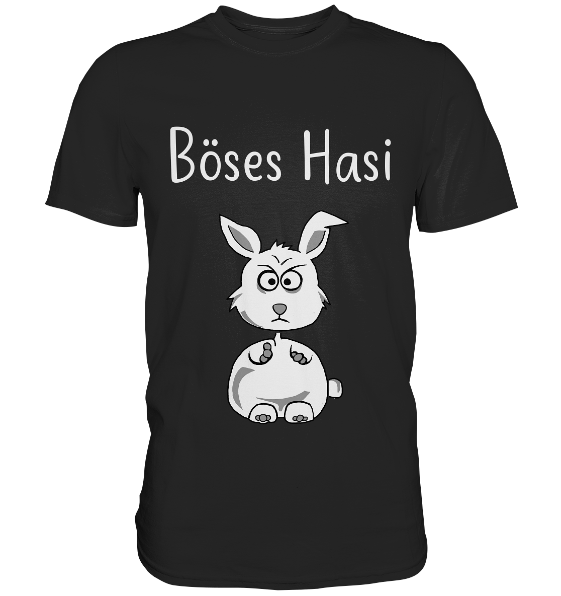 Böses Hasi - Unisex Premium Shirt