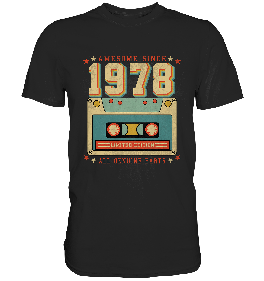 Awsome since 1978 Vintage Retro - Premium Shirt