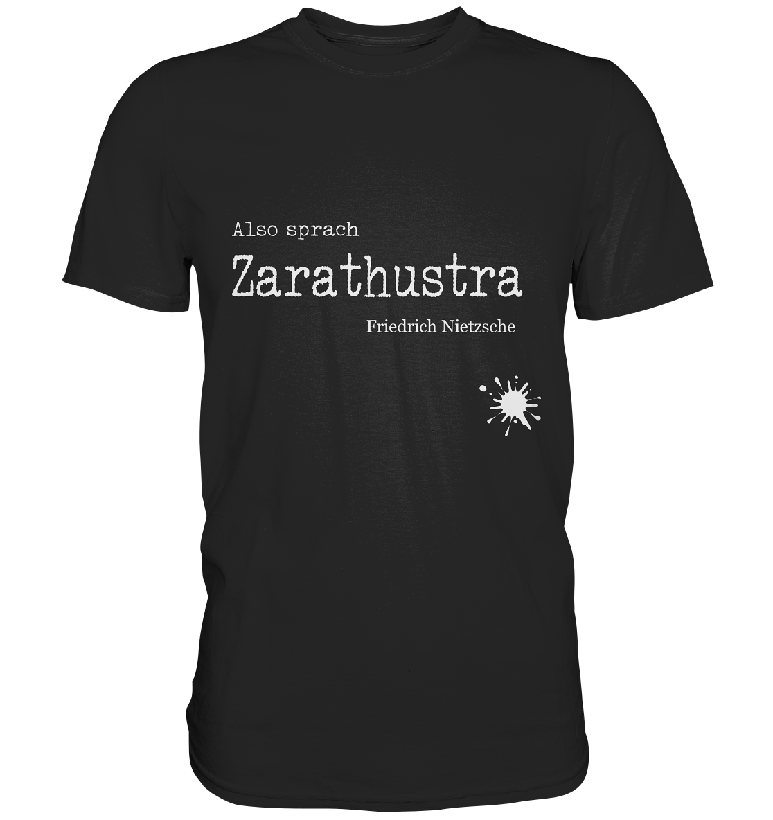 Philo-Shirt - Also sprach Zarathustra. Nietzsche - Premium T-Shirt