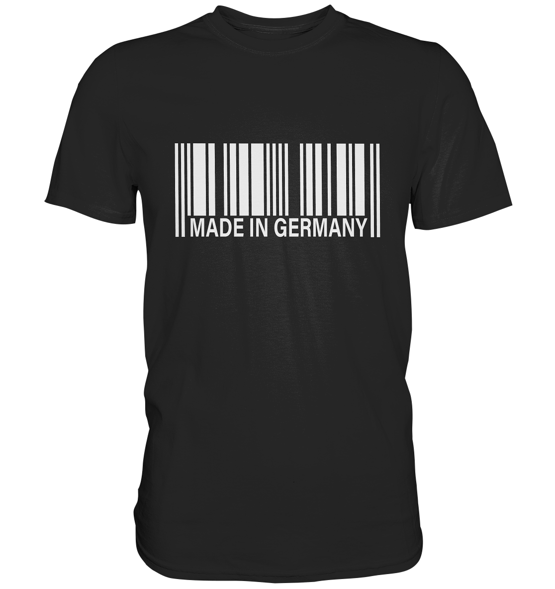 Made in Germany. Strichcode - Heimatliebe Premium Shirt