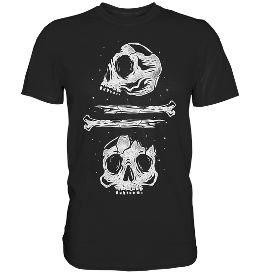 Skulls. Gothic Art - Premium Shirt