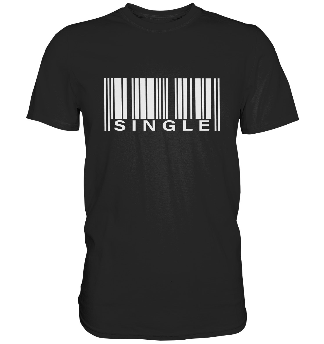 Single. Strichcode Solo - Premium Shirt