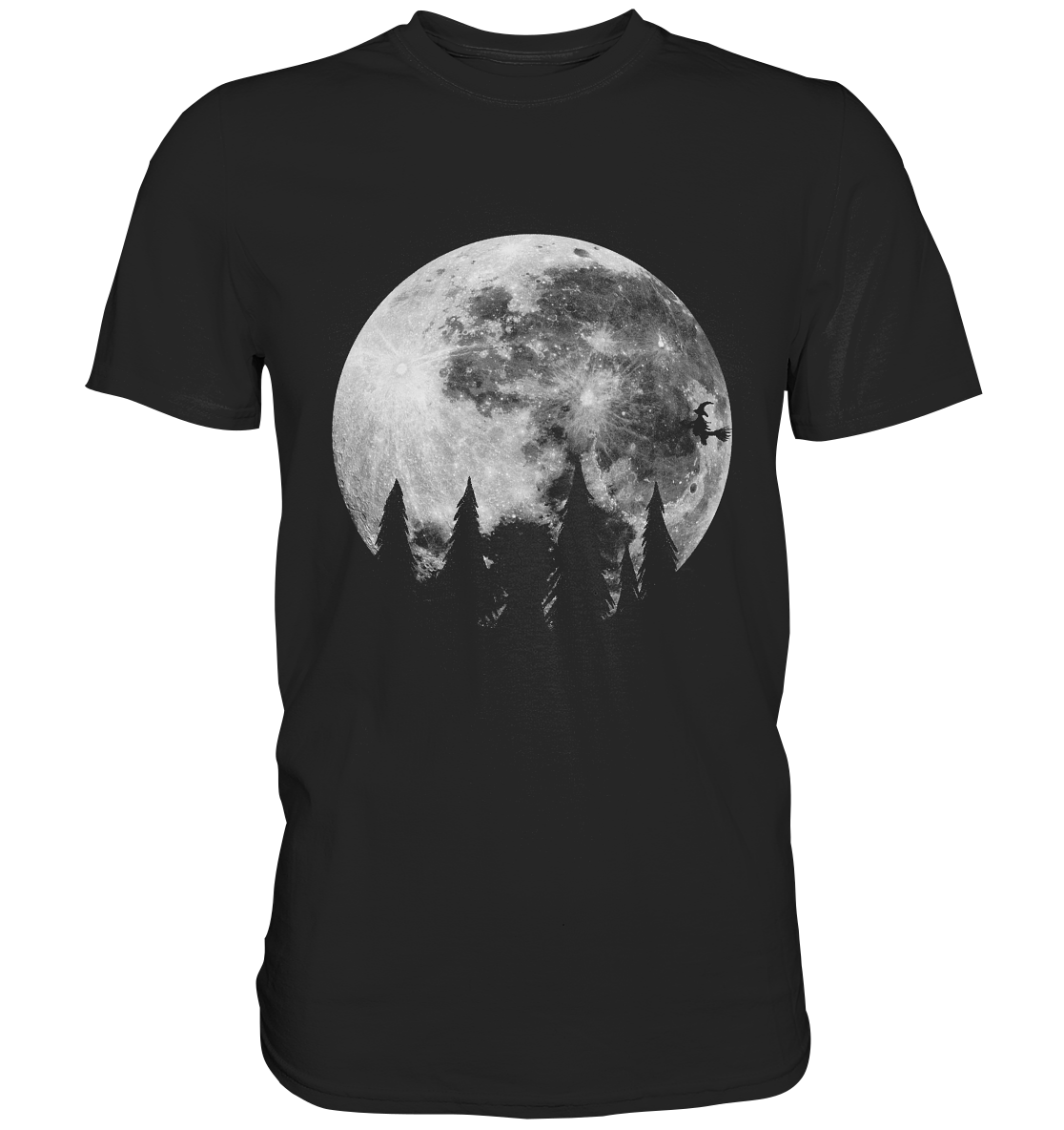 The Moon. Gothic Art - Premium Shirt