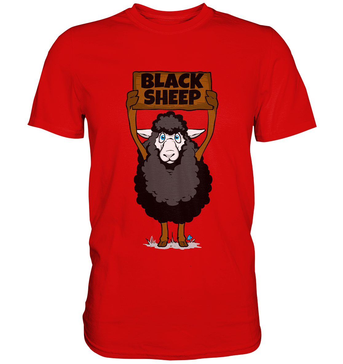 Black Sheep. Schwarzes Schaf. - Premium Shirt