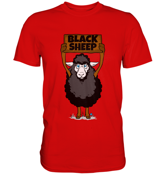 Black Sheep. Schwarzes Schaf. - Unisex Premium Shirt
