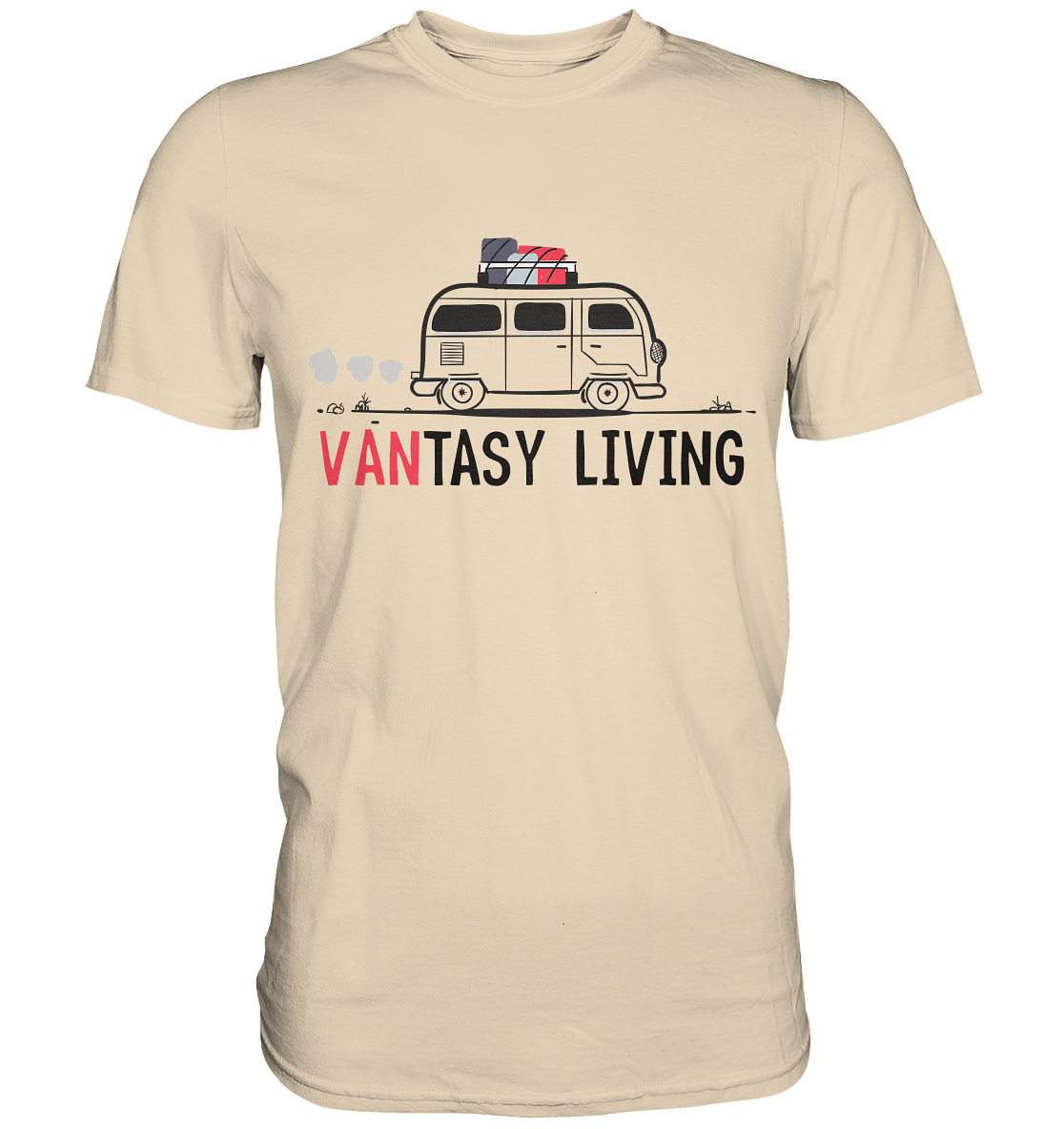 Vantasy Living. Camping - Premium Shirt