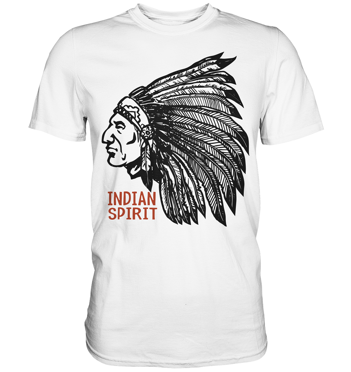 Indian Spirit. Indianer - Premium Shirt