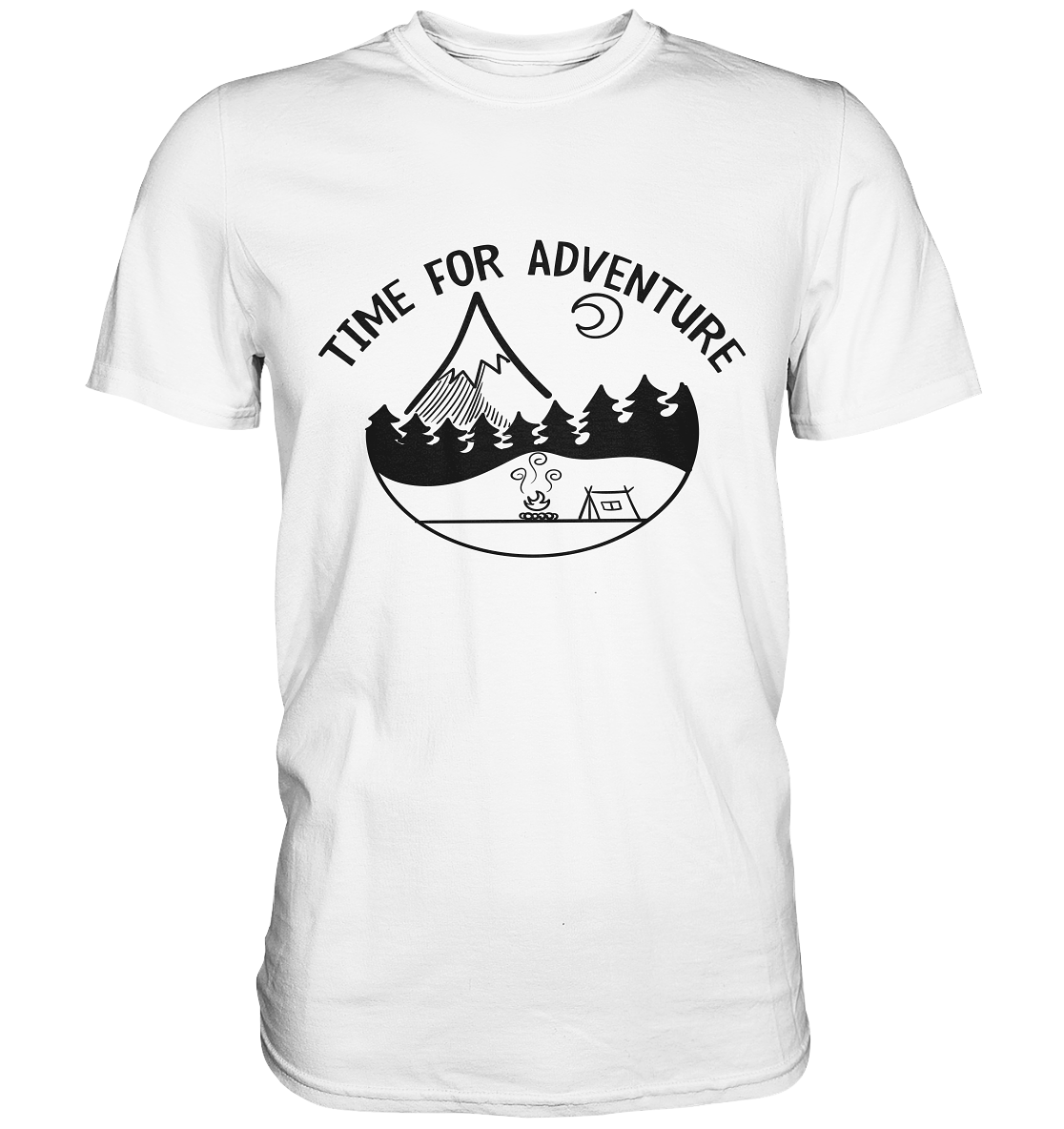 Time for Adventure. Outdoor - Premium Shirt