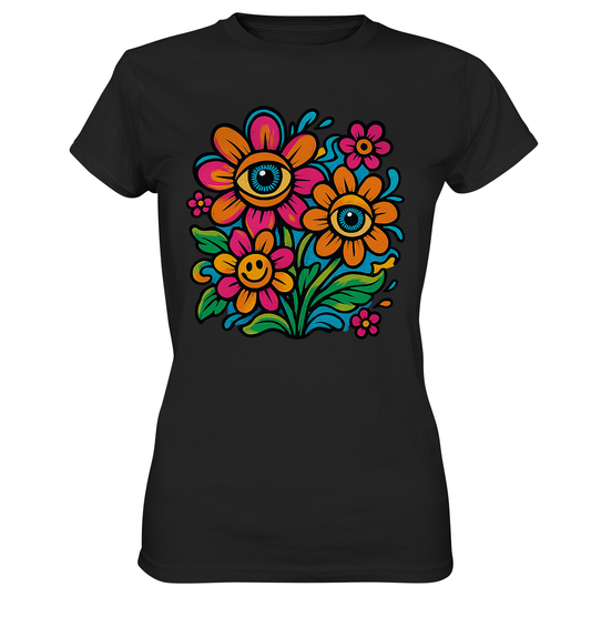 T-Shirt mit Flower-Eye-Motiv 