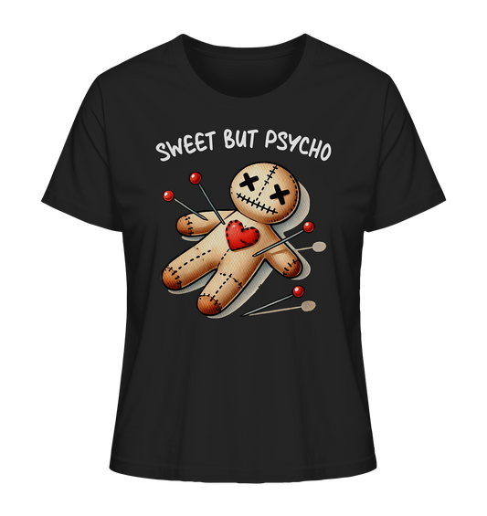 Sweet but psycho. Voodoo Doll - Ladies Organic Shirt