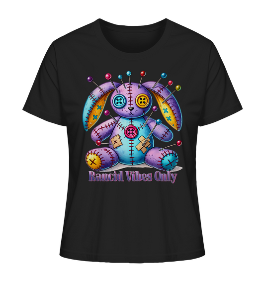 Rancid Vibes Only. Voodoo Bunny Doll - Ladies Organic Shirt