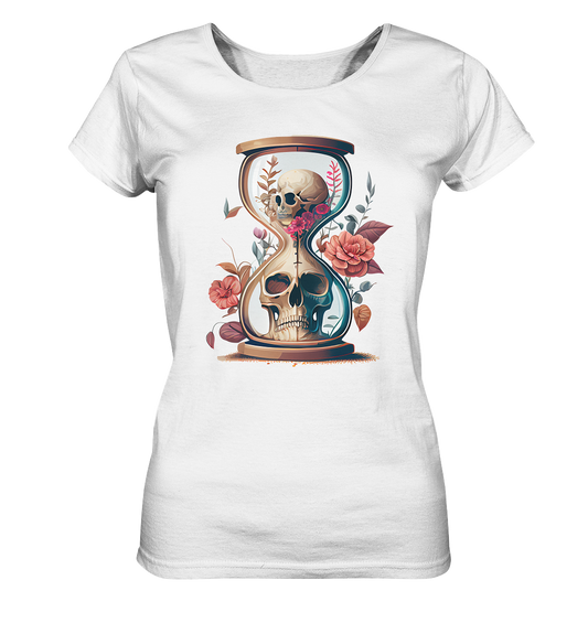 Sanduhr Skulls - Ladies Organic Shirt