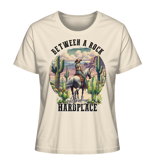 Between a rock and a heardplace. Western Girl - Ladies Organic Shirt