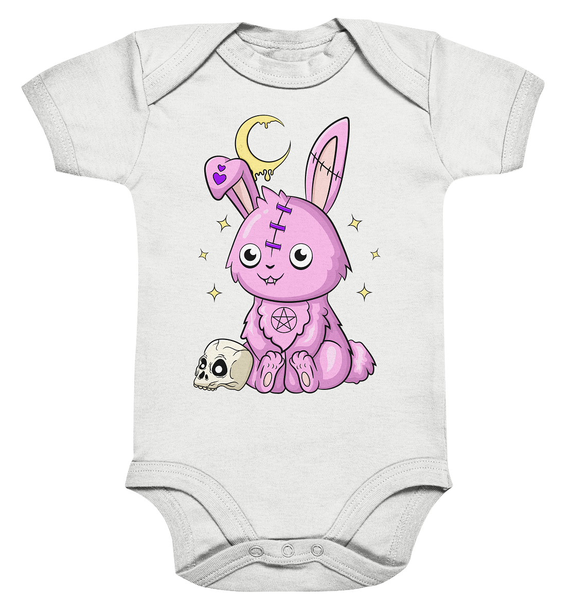 Kawaii Bunny - Organic Baby Bodysuite