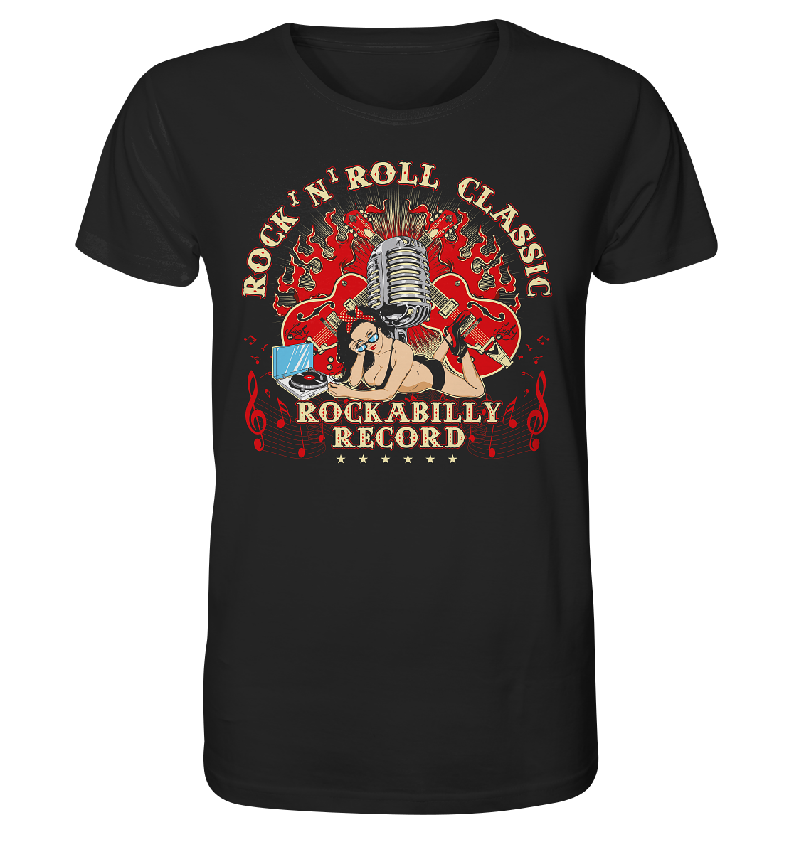 Rockabilly Record - Organic Shirt