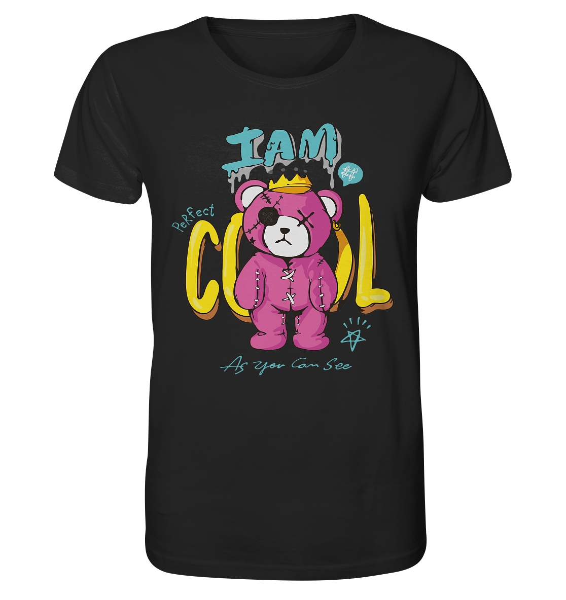 I am cool Teddy - Organic Shirt