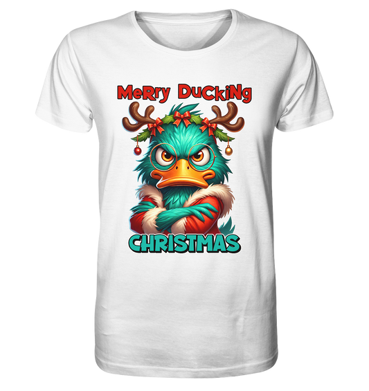 Merry Ducking Christmas. Weihnachten - Organic Shirt