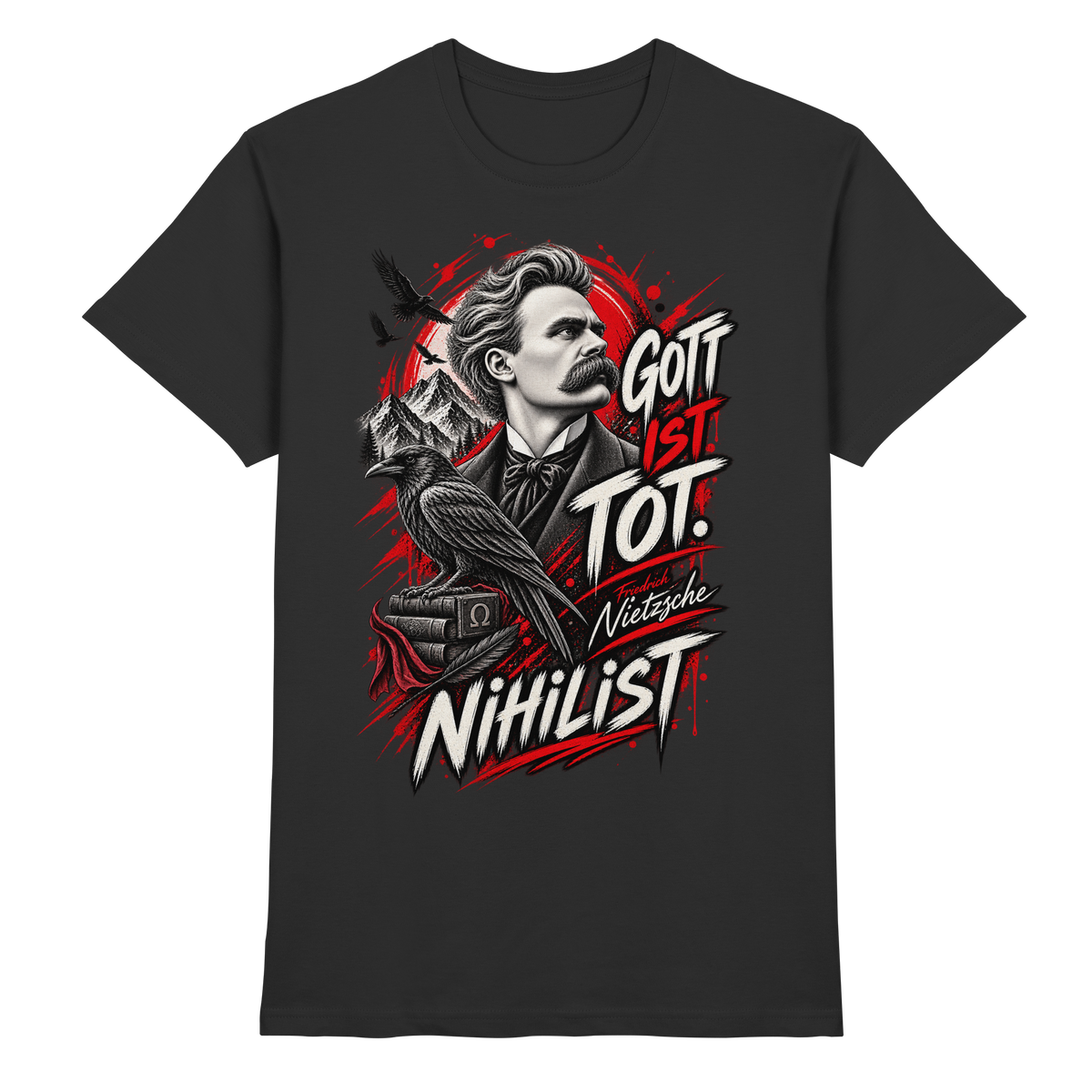 Gott ist tot. Nietzsche Nihilist – Philosophie kann so schön düster sein